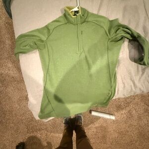 Patagonia Men's Olive Zip-Up Sweater